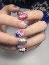 ピンク&ブルー