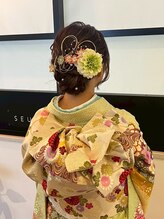 セウラ(SEURA.)/振袖着付け×ヘアアレンジ