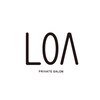 アイラッシュサロン ロア(LOA)ロゴ