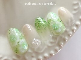 贅沢アートの褒められネイル32