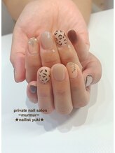 プライベート ネイルサロン マーマ(murmur)/レオパードネイル