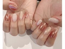 ネイルサロン リスタ(Rista)/ミラー ワンカラー シンプル