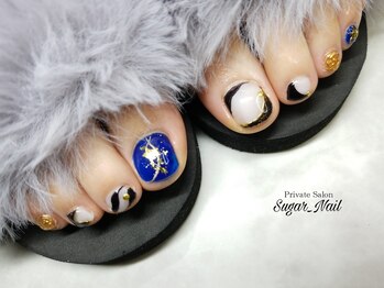 シュガーネイル(sugar nail)/個性派フットネイル