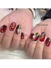 クリスタルネイル ボンベルタ橘店(CRYSTAL NAIL)/和柄ネイル