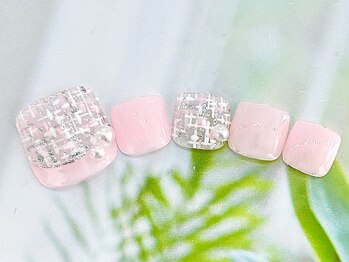 ティーエヌ 辻堂店/フット定額ネイル☆7700円