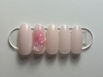 ジョアネイル(JOA Nail)/シンプルコース/チェック/バラ
