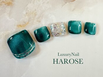 ラグジュアリーネイル ハローズ(HAROSE)/FOOTジェルアートコース