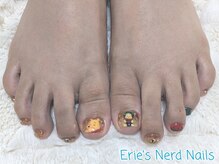 エリーズナードネイルズ(Erie’s Nerd Nails)/フット　キャラネイル★