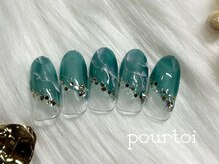 プルトワ(pourtoi)/定額 華やかデザイン