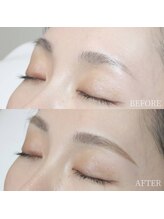 メイクミー 赤坂本店/アイブロウbefore/after