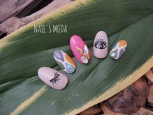 ネイルズ モダ(NAIL'S MODA)/8月の新作/ノスタルジックタイル