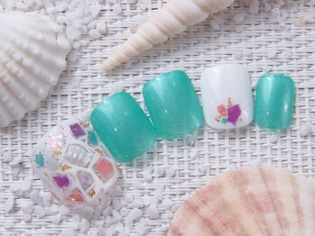 ラテネイル(Latte Nail)/2020 summer &nbsp;foot