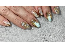 リンドゥネイル(Rindu Nail)/ブラウン系1