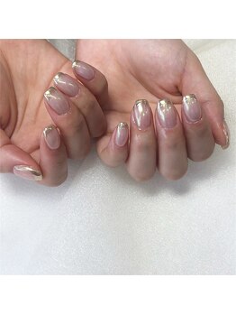 アイリッシュネイル 久屋大通店(Irish Nail)/ミラーフレンチ