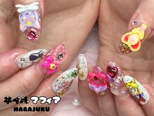 ネイルマフィア 原宿(NAIL MAFIA)/キャラネイル/痛ネイル