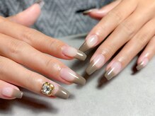 ワイシーハッチ(yc.hacci)/【秋フレンチネイル】