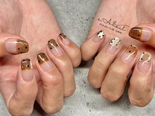 エアネイル(eA NAIL)/ハートドット/持ち込み/¥11000