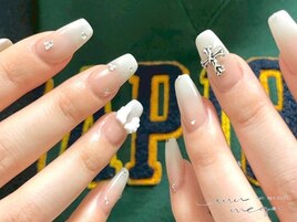 クロス×ワンホンネイル