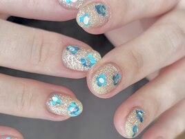 ラメ/ホロ/お花/キラキラ