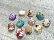 ブロンシュ(Blanche)の雰囲気（フット親指デザイン5500yen50種類以上♪）
