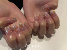 アンネ 渋谷店(ANNE)/【パラジェル】うるうる氷ネイル