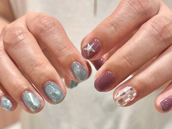 サイン(sin.)/ちぐはぐネイル