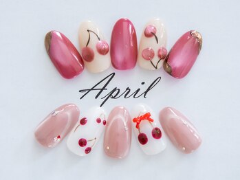 エイプリルプラス(April plus)/かわいい ぶっくり チェリー