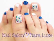 ティアラリュクス 東林間店(Tiara Luxe)/フットドライフラワーネイル