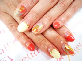 【春】ホイルネイル　¥400～