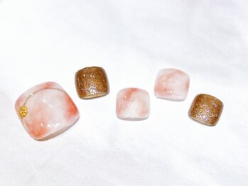 フィールネイル 天王町店(feelnail)/フット・トレンド定額　9500円