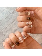 リアン(Re:an)/カフェモカチェックフレンチ