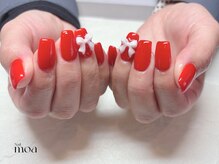 モア(moa)/赤　ワンカラー　パーツ