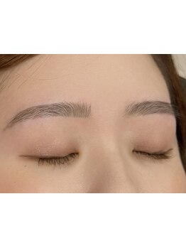 アイブロウメニューがあるサロン