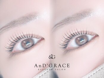 アンドグレース ブロウ 可児店の写真/大人気【選べるカール★パリジェンヌorまつげパーマ】自まつ毛で創り出す自然なぱっちりカールで好印象eye