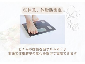 ヨサパーク エルマー 長泉店(YOSAPARK)/【2】体重、体脂肪測定