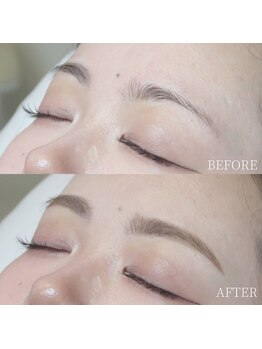 メイクミー 赤坂本店/アイブロウbefore/after