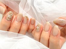 シェリ バイ リッシュ(Cheri by RICHE)/ヌーディ水引ネイル