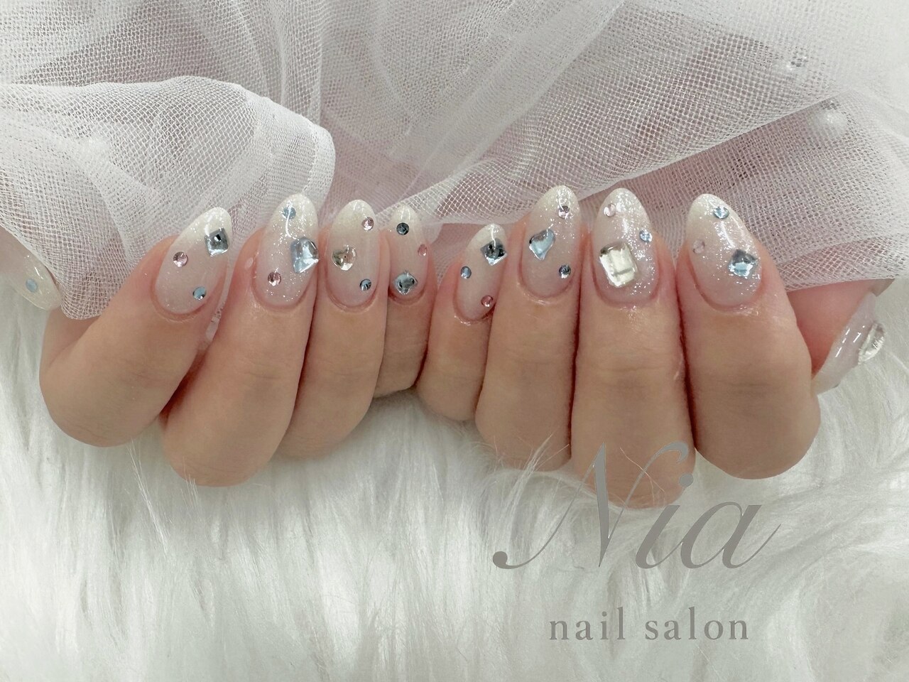 2026年冬トレンド】ホワイト ワンカラーのネイルデザイン集｜人気順｜5