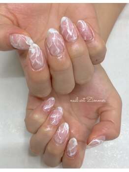 ネイルアート ジマー/クリアニュアンスコース¥6990