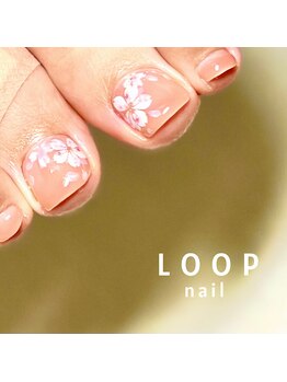 ループ(LOOP)/【MORIGUCHI】フット親指アート