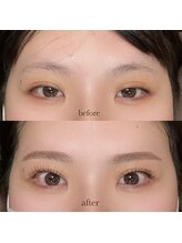 オッフェン アイブロウ アイラッシュ ネイル(offen)/まつパ＋美眉スタイリングwax 