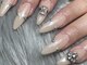 ケソン ネイル スタジオ(qeson nail studio)の写真/長さが欲しい方必見☆お爪の形のお悩みやコンプレックスがある方◎折れてしまった爪の長さ出しは1本～OK！