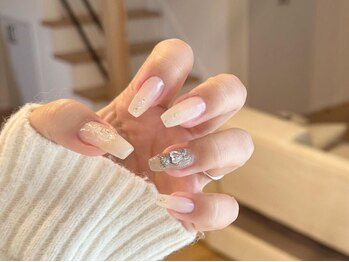 ケア(Car'e)の写真/【長さ出しシンプルコース¥12600/持ち込みデザインOK!】高技術で美しいフォルム★