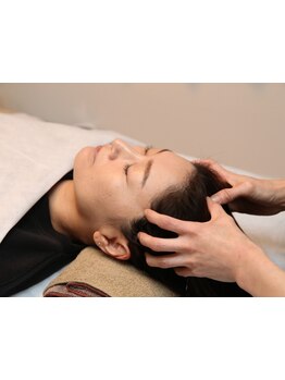 ヘッドスパで癒されたい