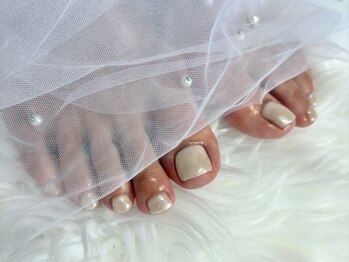 ルリナネイル 大宮(Lurina Nail)の写真/足元から華やかに…＊マグネット、フラッシュ、オーロラ、素足で映えるフットネイルを始めるならイマ♪