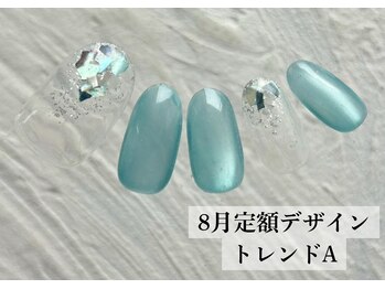 ワンフォアスマイル 北谷店(One for smile)/8月の定額ネイルデザイン☆