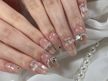 ウィッシュネイル 原宿店(Wish Nail)の写真/ジェルアートし放題90分新規7500円再来8500円 120分新規8500円再来9500円☆ブライダルネイルのご予約も歓迎