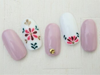 ネイルズガッシュ 大森駅前店(NAILs GUSH)/モロッカンローズ☆