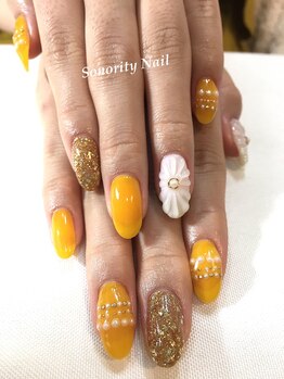 ソノリティ ネイル(Sonority Nail)/秋色の花