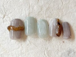 くすみニュアンスべっ甲¥7700